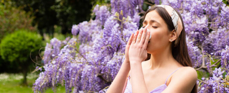 Flores y alergia respiratoria
